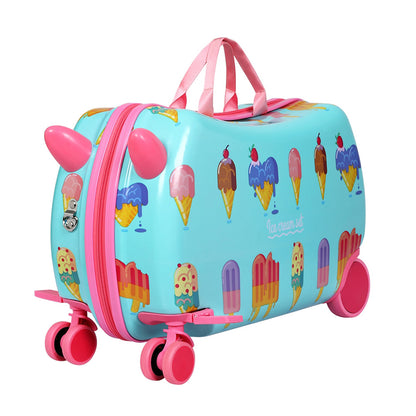 Kids Ride On Luggage - Ice Cream