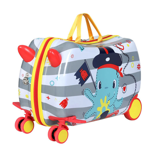 Kids Ride On Luggage - Octopus