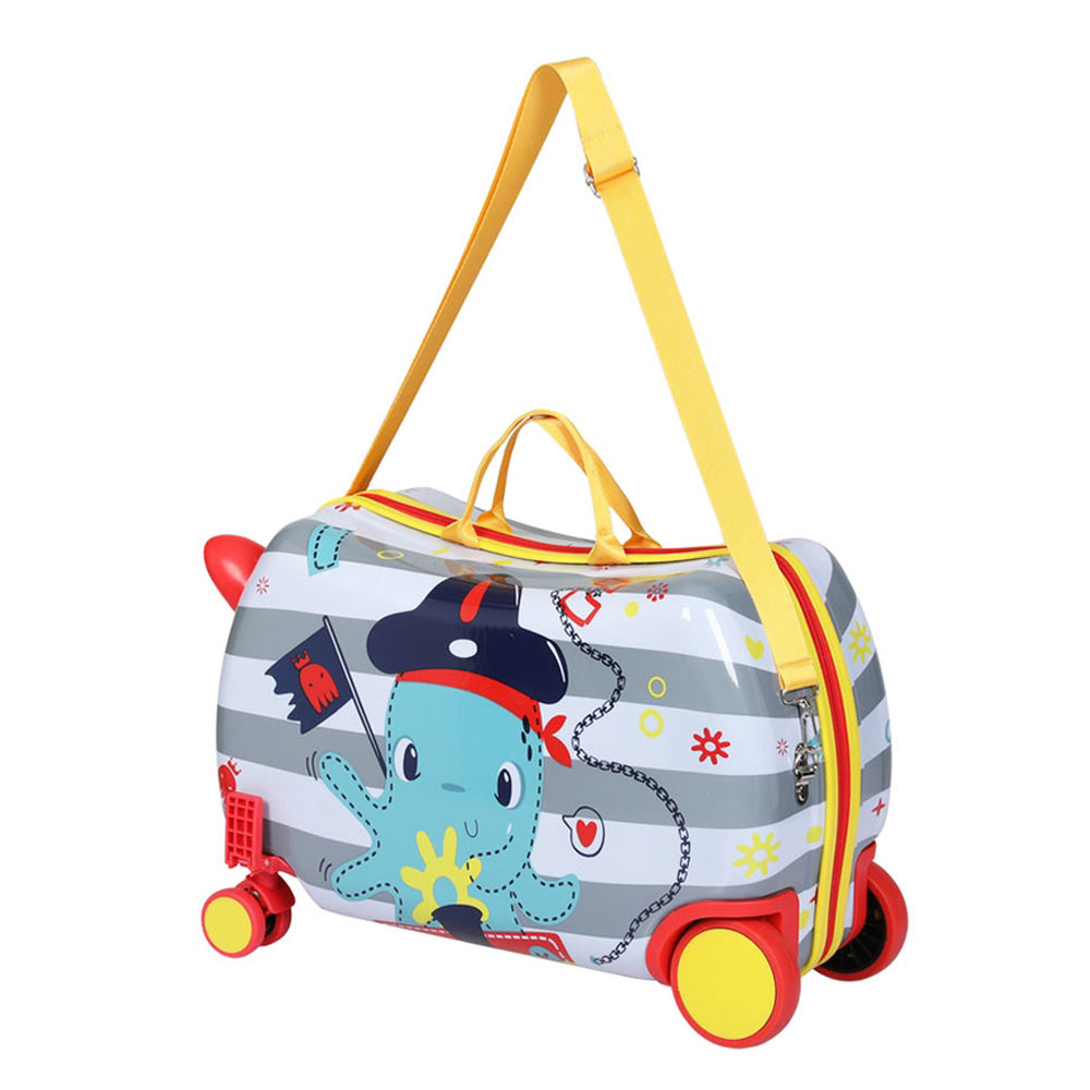 Kids Ride On Luggage - Octopus