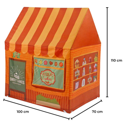 Kids Dessert House Tent - Brown