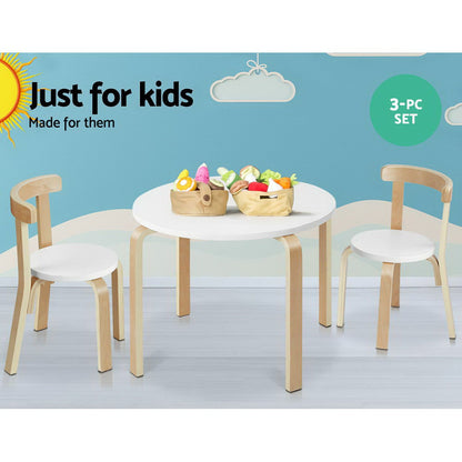 Kids Table & Chairs - 3PC Set