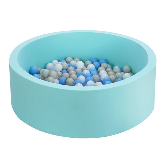 Kids Foam Ball Pit with Balls - Blue