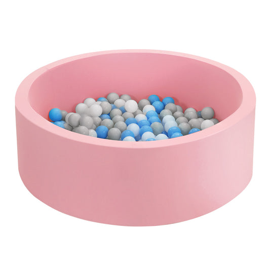 Kids Foam Ball Pit with Balls - Pink