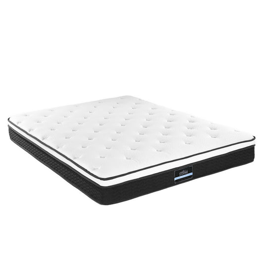 Euro Top Bonnell Spring Mattress Medium to Firm - Double