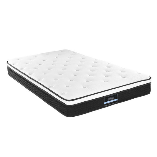 Euro Top Bonnell Spring Mattress Medium to Firm - King Single