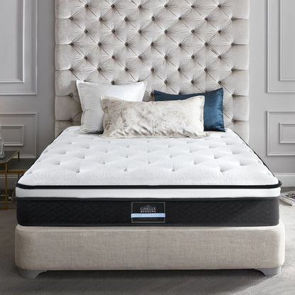 Euro Top Bonnell Spring Mattress Medium to Firm - Queen