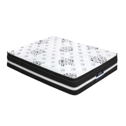 Cool Gel Memory Foam Euro Top Pocket Spring Mattress - Double