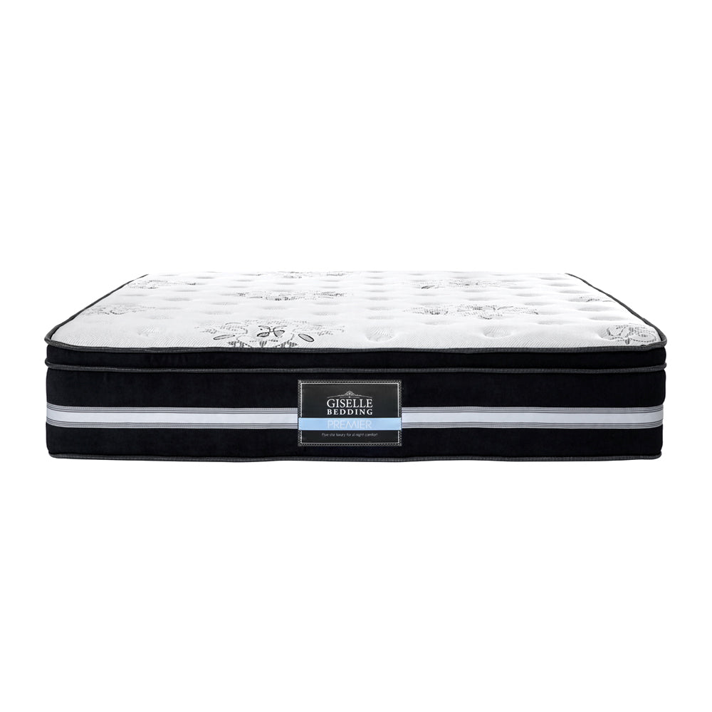 Cool Gel Memory Foam Euro Top Pocket Spring Mattress - Double